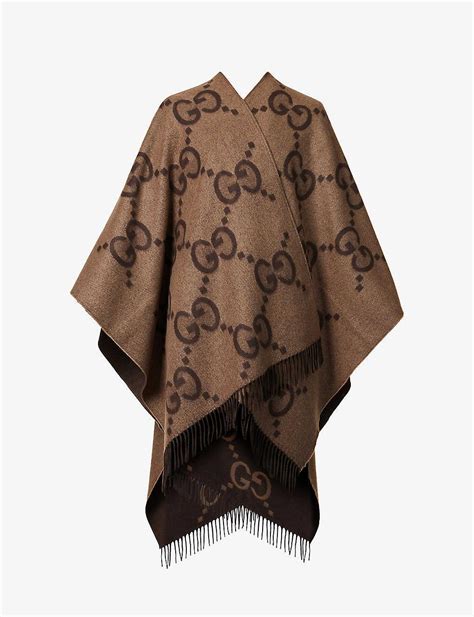 gucci baby poncho|gucci poncho women's.